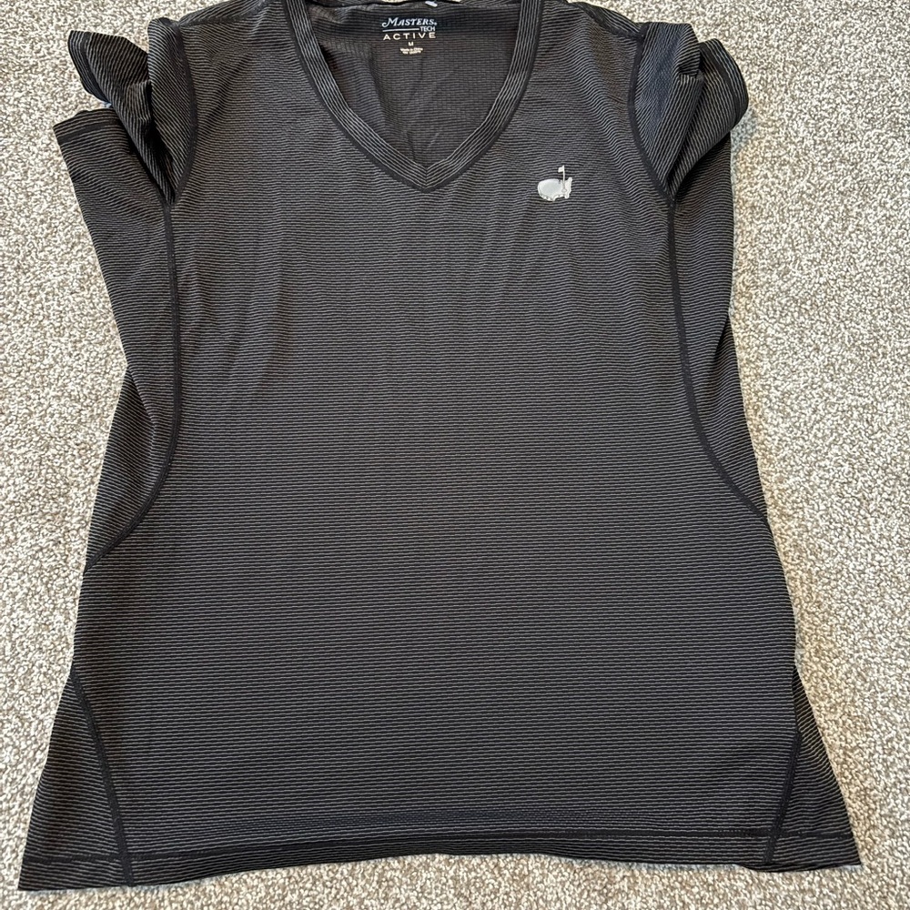 Masters Black Short Sleeve Tee